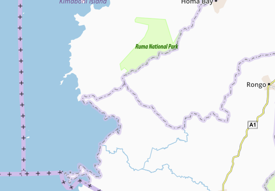 Mapa Aora Chuodho