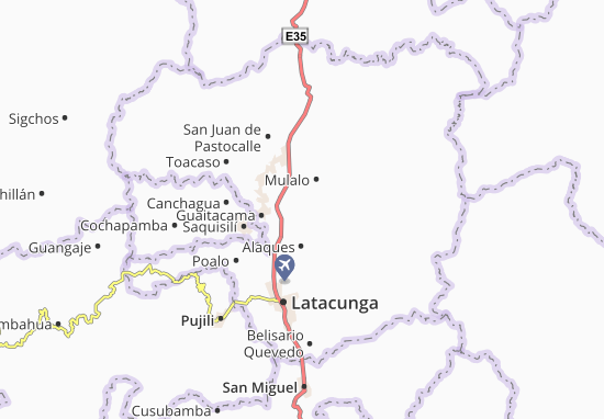Joséguango Bajo Map