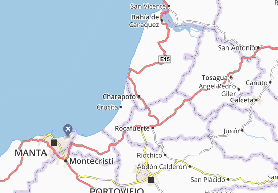 Mapa Charapoto