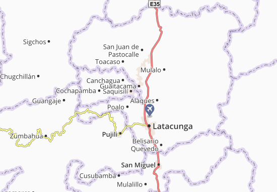 Kaart Plattegrond Chantilín