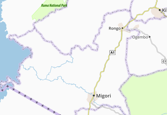 Karte Stadtplan Ayego