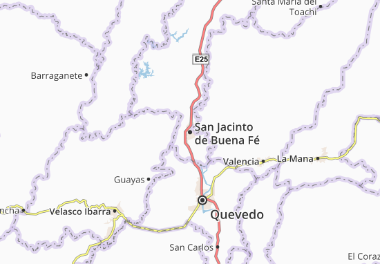 Mapas-Planos San Jacinto de Buena Fé
