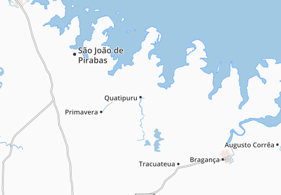 Karte Stadtplan Quatipuru