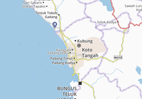 Nanggalo Map