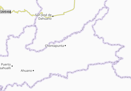 Carte-Plan Chontapunta