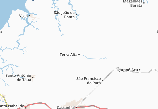 Karte Stadtplan Terra Alta