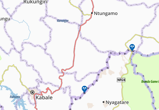 Rushenyi Map