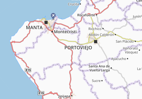 La Pila Map