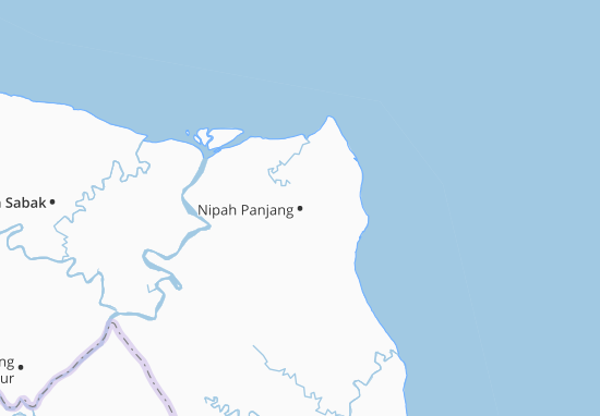 Kaart Plattegrond Nipah Panjang