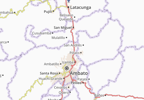 Karte Stadtplan Unamuncho