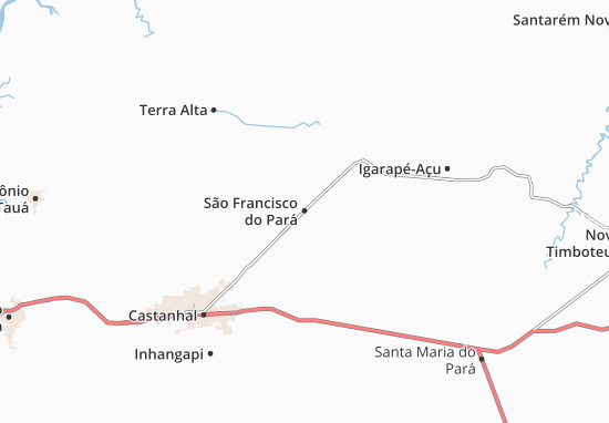 Mapa São Francisco do Pará