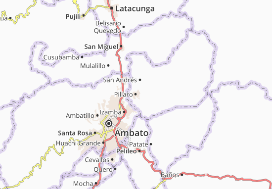 Pillaro Map