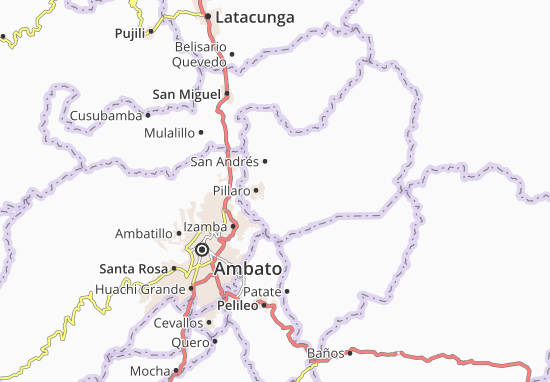 Kaart Plattegrond Marcos Espinel