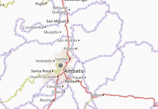 Karte Stadtplan San Miguelito