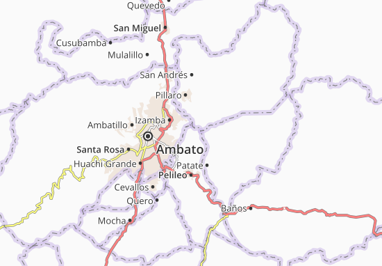Kaart Plattegrond Chiquicha