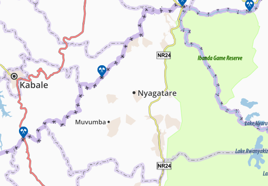 Karte Stadtplan Nyagatare