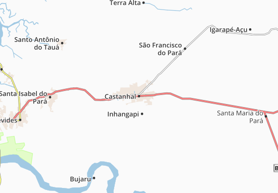 Kaart Plattegrond Castanhal