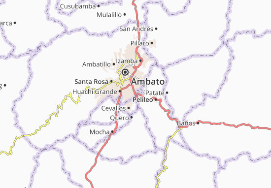 Mapa Totoras
