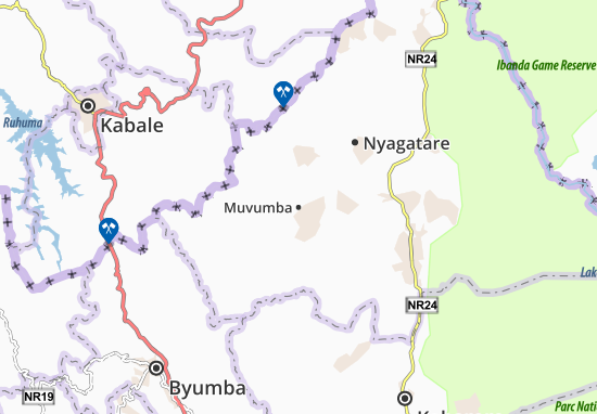 Karte Stadtplan Muvumba