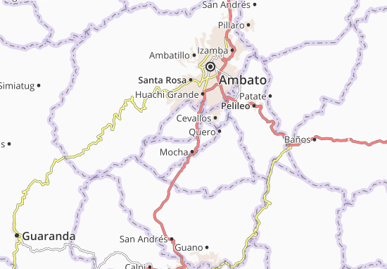 Mapa Quinchicoto