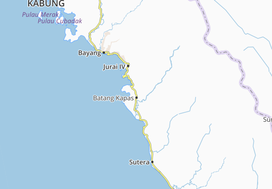 Mapa Batang Kapas