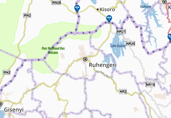 Ruhengeri Map
