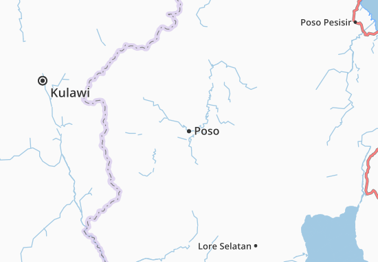 Kaart Plattegrond Poso