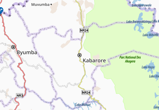 Kabarore Map
