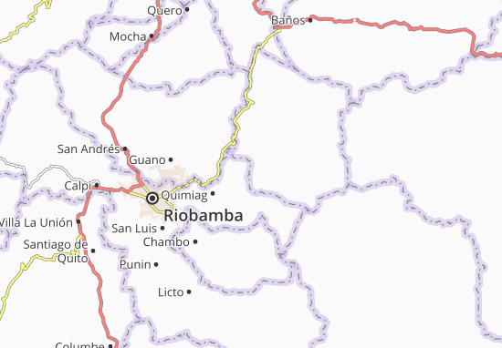 La Candelaria Map