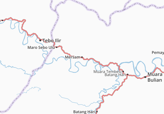 Mapa Mersam