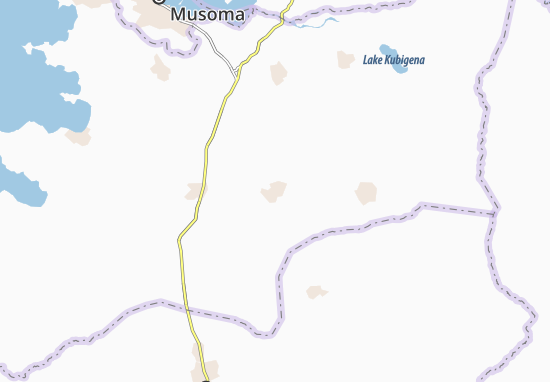Karte Stadtplan Butiama