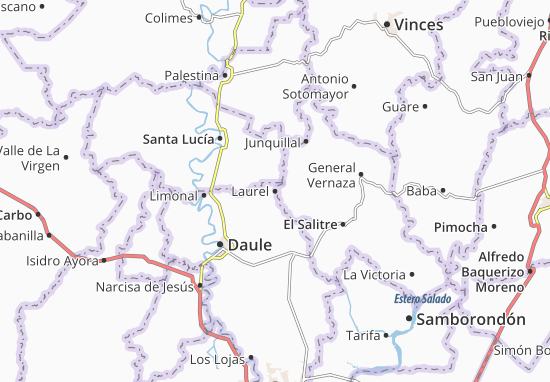Mapa Laurel