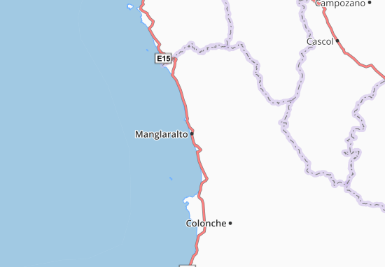 Kaart Plattegrond Manglaralto