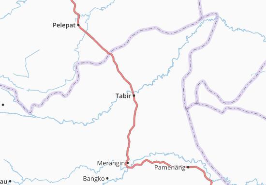 Karte Stadtplan Tabir