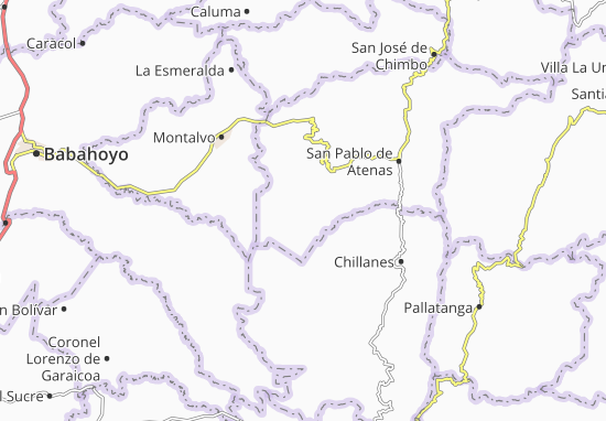 Karte Stadtplan Regulo de Mora