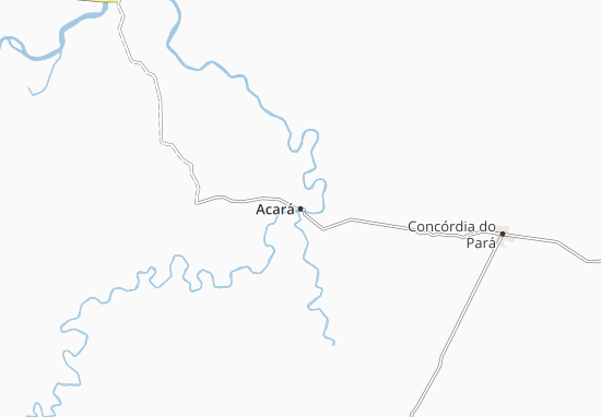 Kaart Plattegrond Acará