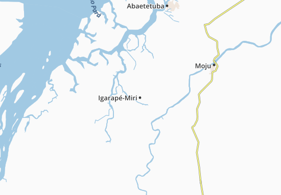 Kaart Plattegrond Igarapé-Miri