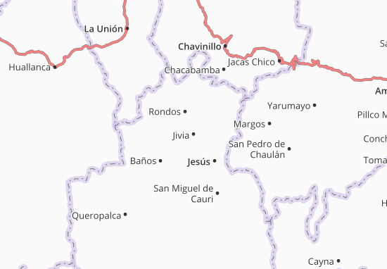 Karte Stadtplan Jivia