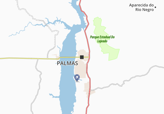 Kaart Plattegrond Palmas