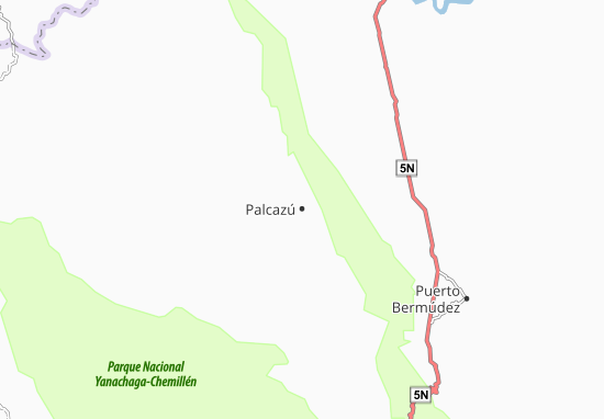 Palcazú Map