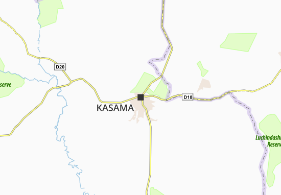 Carte-Plan Kasama
