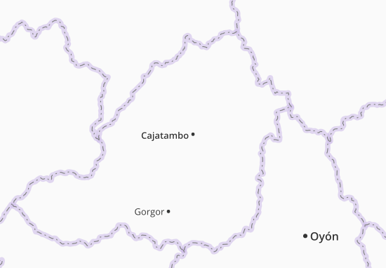 Karte Stadtplan Cajatambo