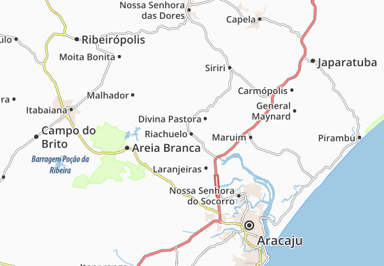 Karte Stadtplan Riachuelo