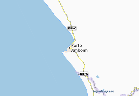 Kaart Plattegrond Porto Amboim