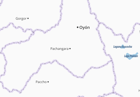 Mapa Pachangara