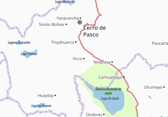 Karte Stadtplan Vicco