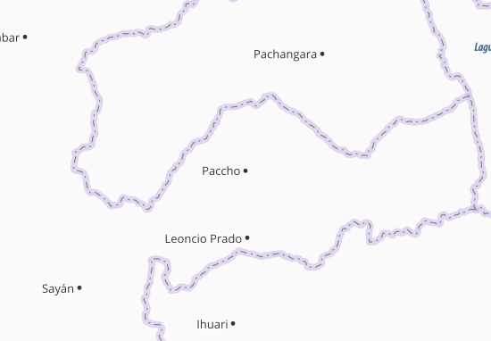Kaart Plattegrond Paccho