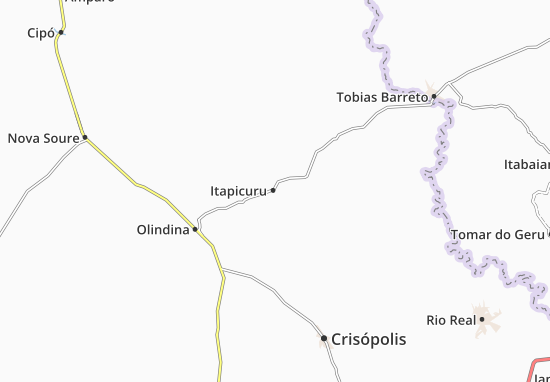 Itapicuru Map