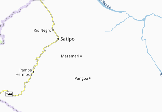 Mazamari Map