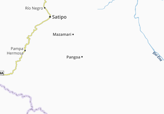 Mapa Pangoa